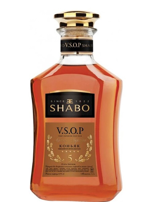 Бренди Шабо / Shabo, VSOP, 40%, 0.5л фото