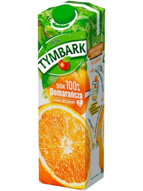 Нектар апельсиновий, Tymbark, 1л Нектар апельсиновий, Tymbark, 1л фото