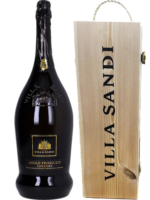 Ігристе вино "Асоло", Просеко / "Asolo", Prosecco, Villa Sandi, біле брют 1.5л Ігристе вино "Асоло", Просеко / "Asolo", Prosecco, Villa Sandi, біле брют 1.5л фото