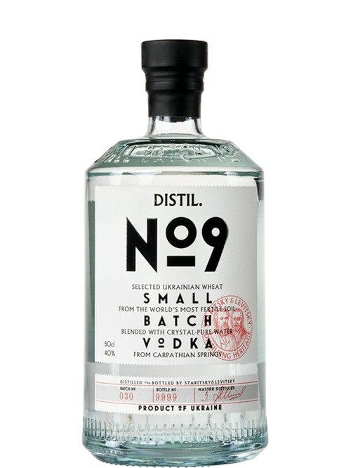 Горілка Дистил №9 / Distil №9, 40%, 0.5л фото