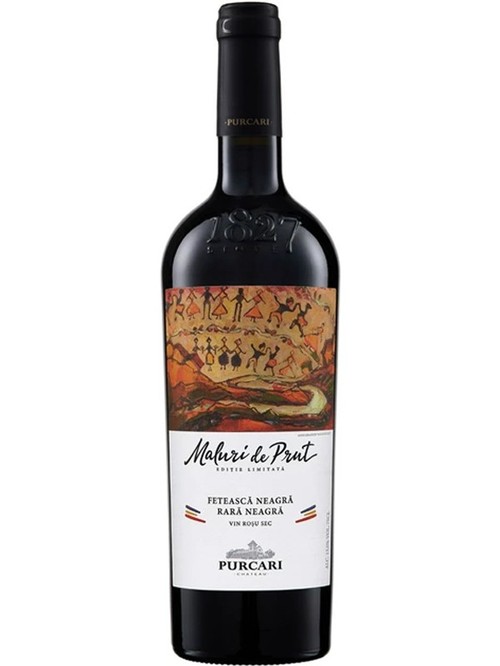 Вино Малури де Прут, Фетяска Нягра и Рара Неагра / Maluri de Prut, Feteasca Neagra&Rara Neagra, Purcari, красное сухое 0.75л фото