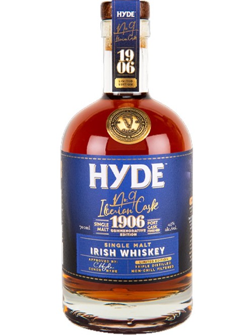 Виски Хайд №9, Ибериан Каск / Hyde №9, Iberian Cask, Tawny Port Finish, 43%, 0.7л фото
