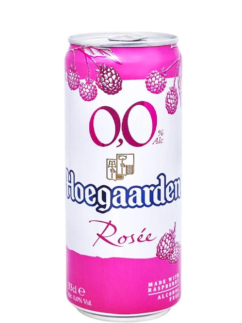 Безалкогольне пиво Хугарден, Розе / Hoegaarden, Rosee, ж/б, 0.33л Безалкогольне пиво Хугарден, Розе / Hoegaarden, Rosee, ж/б, 0.33л фото