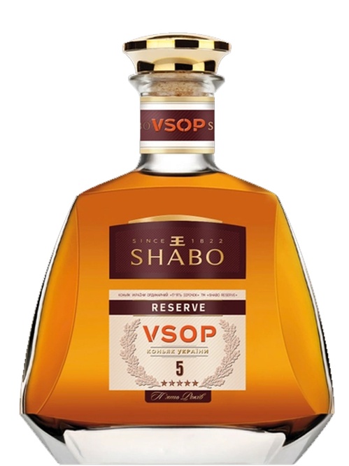 Бренді Шабо Резерв / Shabo Reserve, VSOP, 40%, 0.5л фото