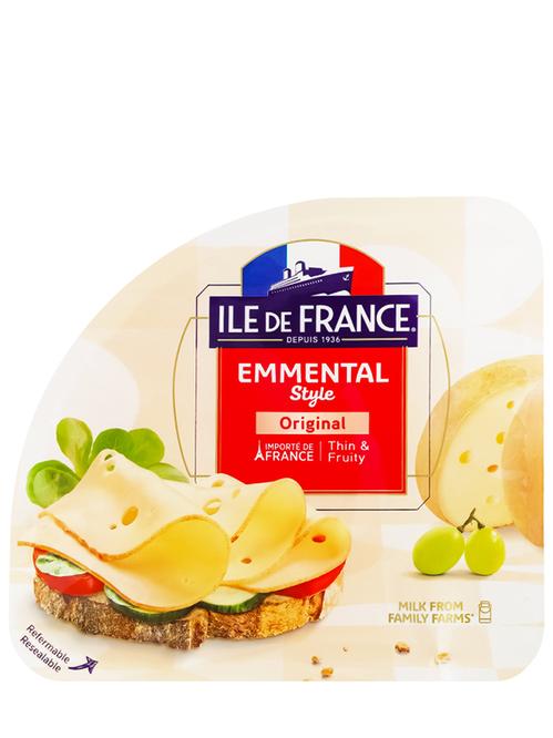Сир Емменталь / Emmental, ILe de France, нарізка, 150г фото