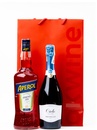 Набор Игристое вино Cielo e Terra с аперитивом Aperol и бокалами для шампанского Rona Photo 2