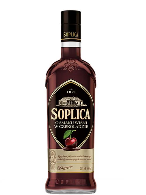 Лікер Сопліца, Вишня в шоколаді / Soplica, Wisnie w czekoladzie, 25%, 0.5л фото