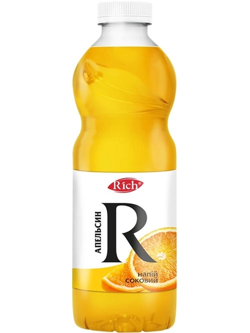 Соковий апельсиновий напій, Rich, 1л Соковий апельсиновий напій, Rich, 1л фото