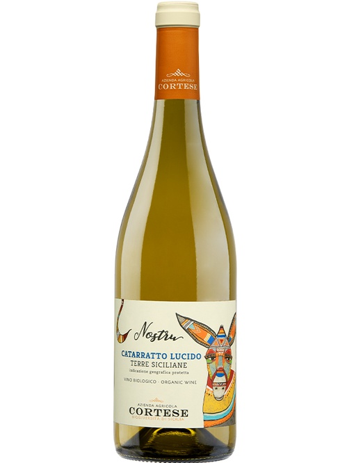 Вино Катаратто Лусідо, Терре Сіціліане / Catarratto Lucido, Terre Siciliane, Cortese Nostru, біле сухе 0.75л фото