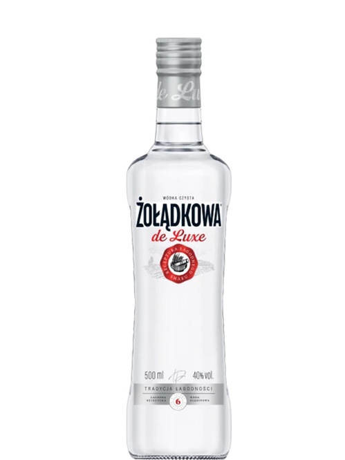 Водка Де Люкс, Жоладкова / De Luxe, Zoladkowa, Stock, 40%, 0.5л Водка Де Люкс, Жоладкова / De Luxe, Zoladkowa, Stock, 40%, 0.5л фото