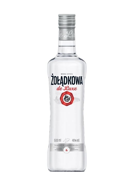 Горілка Де Люкс, Жоладкова / De Luxe, Zoladkowa, Stock, 40%, 0.5л