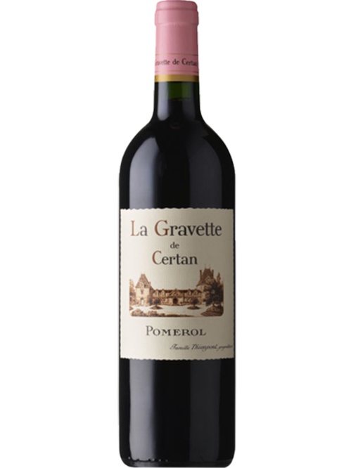 Вино Ля Гравет де Сертан, Помероль / La Gravette de Certan, Pomerol, червоне сухе 0.75л фото