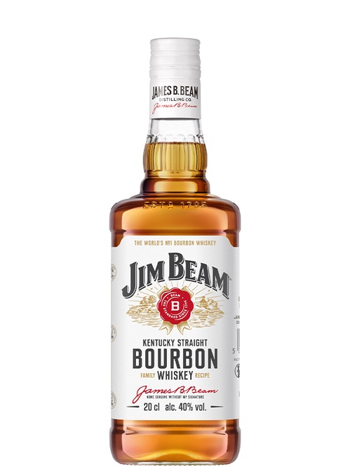 Бурбон Джим Бім, Вайт / Jim Beam, White, 4 роки, 40%, 0.2 л Бурбон Джим Бім, Вайт / Jim Beam, White, 4 роки, 40%, 0.2 л фото