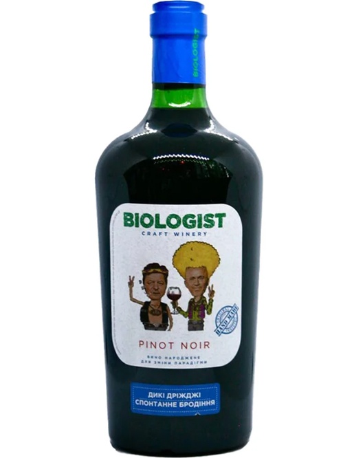 Вино Піно Нуар / Pinot Noir, Biologist, червоне сухе 0.75л Вино Піно Нуар / Pinot Noir, Biologist, червоне сухе 0.75л фото