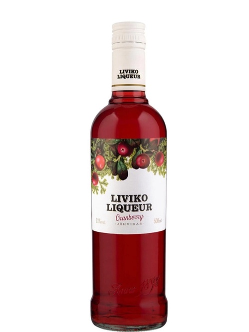 Лікер Журавлина / Cranberry, Liviko, 21%, 0.5л фото