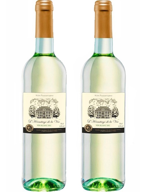 Набор Л'Эрмитаж де ла Вин, "Вин Блан Сек" / L'Hermitage de la Vin, "Vin Blanc Sec", белое сухое 2*0.75л Набор Л'Эрмитаж де ла Вин, "Вин Блан Сек" / L'Hermitage de la Vin, "Vin Blanc Sec", белое сухое 2*0.75л фото