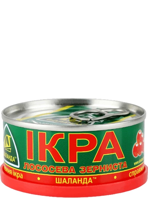 Ікра лососева, зерниста, Шаланда, 100г фото