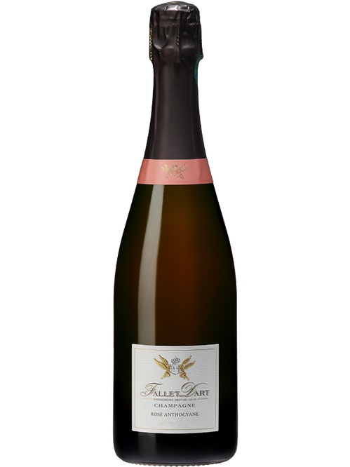 Шампанське Фалле Дар, Розе Антоціан / Fallet Dart, Rose Anthocyane, рожеве брют 0.75л фото