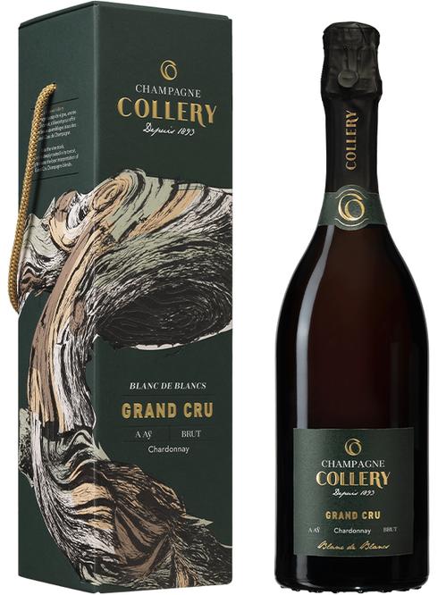 Шампанське Коллері, Блан де Блан, Гран Крю / Collery, Blanc de Blancs, Grand Cru, біле брют 0.75л фото