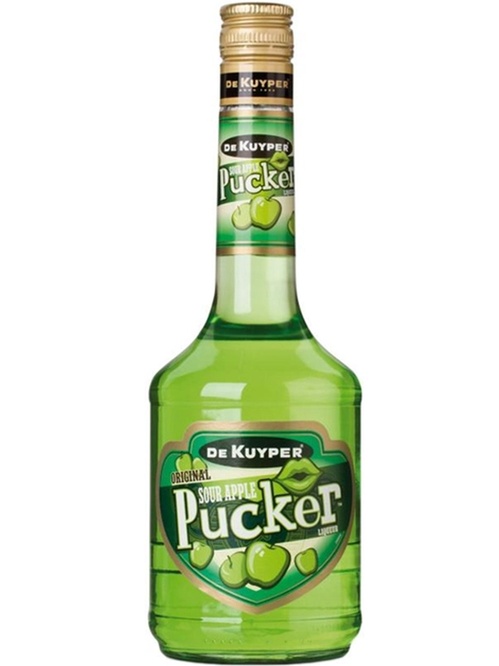 Лікер Сауер Еппл, Пакер / Sour Apple, Pucker, De Kuyper, 15%, 0.7л Лікер Сауер Еппл, Пакер / Sour Apple, Pucker, De Kuyper, 15%, 0.7л фото