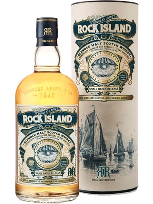Віскі Рок Айленд / Rock Island, Douglas Laing, 46.8%, 0.7л в тубусі Віскі Рок Айленд / Rock Island, Douglas Laing, 46.8%, 0.7л в тубусі фото