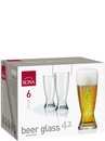 Набір келихів для пива Weizen Beer, Rona, 420мл, 6шт Photo 3