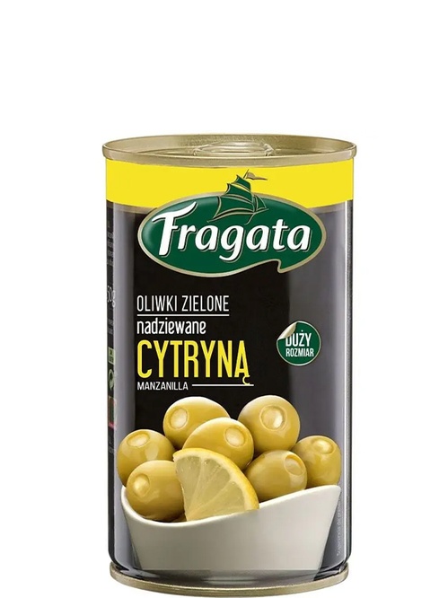 Fragata купить оливки зеленые с лимоном 300г | OKWINE