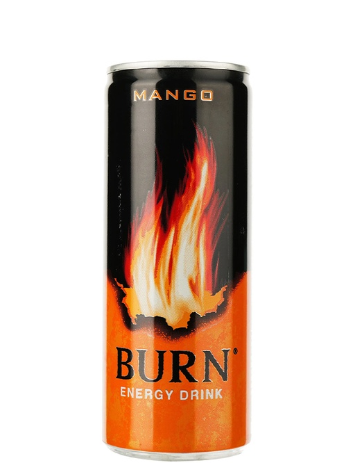 Энергетический напиток Бьорн, Манго / Burn, Mango, 0.25л Энергетический напиток Бьорн, Манго / Burn, Mango, 0.25л фото