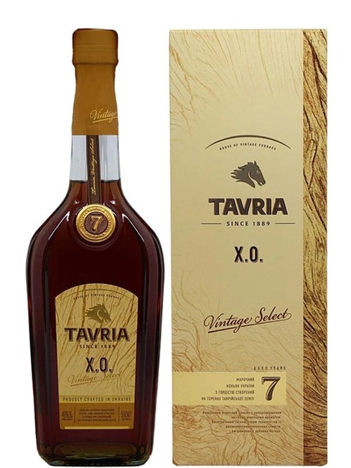 Бренди Таврия / Tavria, XO, 40%, 0.5л Бренди Таврия / Tavria, XO, 40%, 0.5л фото