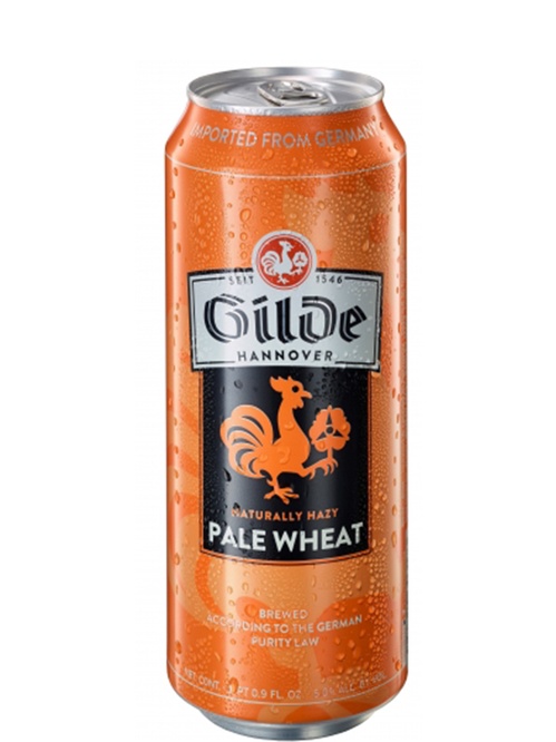 Пиво Пейл Віт, Гілд / Pale Wheat, Gilde, з/б, 5%, 0.5л фото