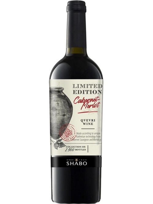 Вино Каберне-Мерло / Cabernet-Merlot, Limited Edition, Shabo, червоне сухе 0.75л Вино Каберне-Мерло / Cabernet-Merlot, Limited Edition, Shabo, червоне сухе 0.75л фото