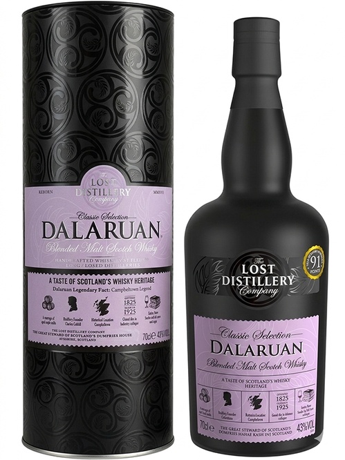 Віскі Даларуан, Класік Селекшн / Dalaruan, Classic Selection, The Lost Distillery, 43%, 0.7л фото