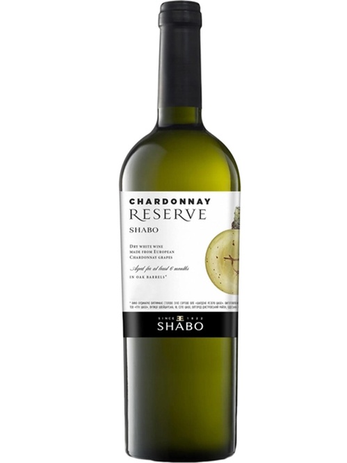 Вино Шардоне Резерв / Chardonnay Reserve, Shabo, белое сухое 0.75л фото