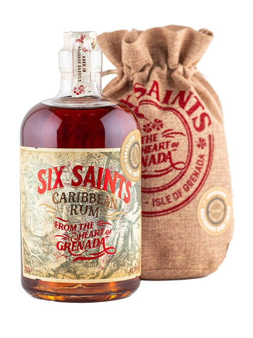 Ром Сікс Сейнтс, Сотерн, Каск Фініш / Six Saints, Sauternes, Cask Finish, 41.7%, 0.7л фото
