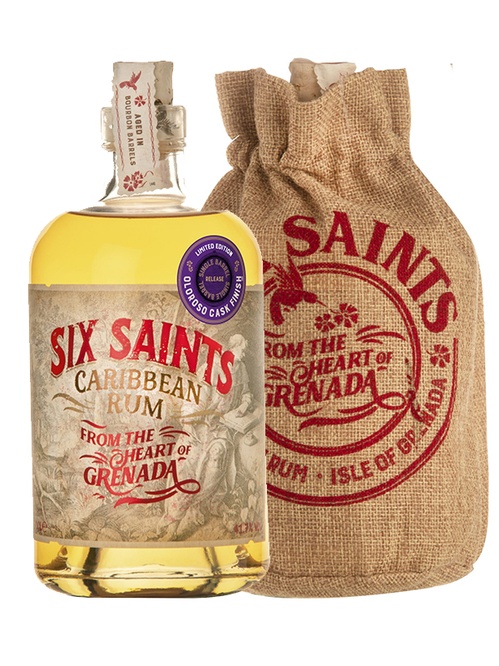 Ром Сикс Сейнтс, Олоросо, Каск Финиш / Six Saints, Oloroso, Cask Finish, 41.7%, 0.7л Ром Сикс Сейнтс, Олоросо, Каск Финиш / Six Saints, Oloroso, Cask Finish, 41.7%, 0.7л фото