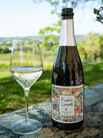 ペコ Fratelli Cosmo Prosecco Extra Dry купити ігристе вино 0.75л | OKWINE