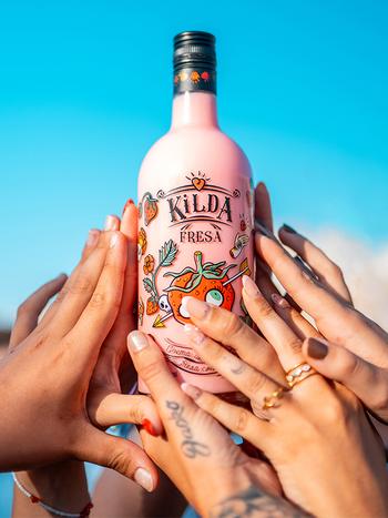 Kilda Strawberry Tequila Cream 17% 0.7л купити лікер з доставкою
