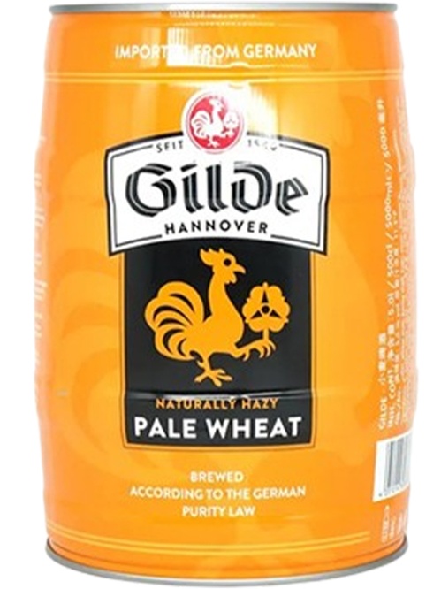 Пиво Пейл Вит, Гилд / Pale Wheat, Gilde, з/б, 5%, 5л фото