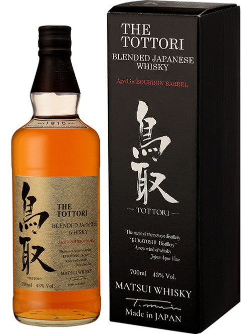 Віскі Тотторі, Бурбон Баррел / Tottori, Bourbon Barell, Matsui Distillery, 43%, 0.7л фото