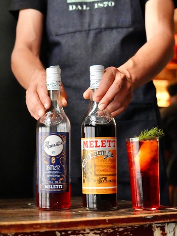 Bitter Meletti 25% 0.7л купити аперитив з доставкою | OKWINE