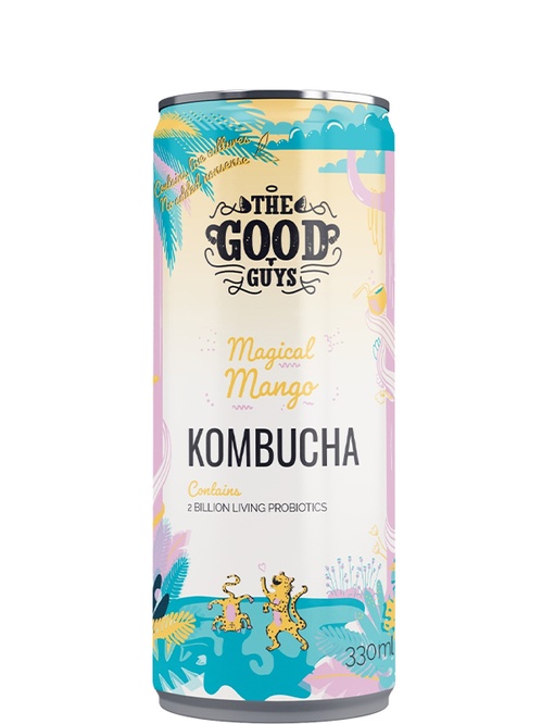 Напиток Комбуча Манго / Magical Mango, The Good Guys, ж/б, 0.33л Напиток Комбуча Манго / Magical Mango, The Good Guys, ж/б, 0.33л фото