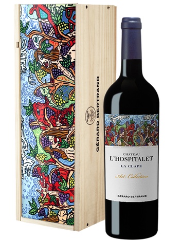 Chateau L'Hospitalet Rouge Art Collection красное сухое вино 0.75л