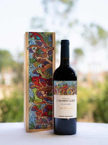Chateau L'Hospitalet Rouge Art Collection красное сухое вино 0.75л