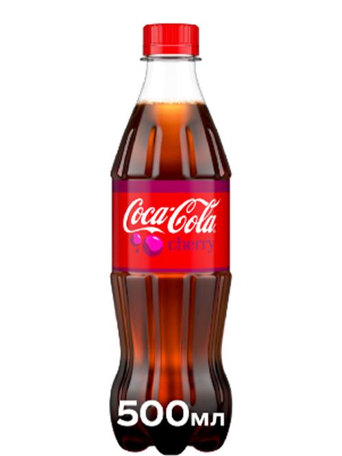 Напиток Кока-Кола, Черри / Coca-Cola, Cherry, ПЭТ, 0.5л Напиток Кока-Кола, Черри / Coca-Cola, Cherry, ПЭТ, 0.5л фото