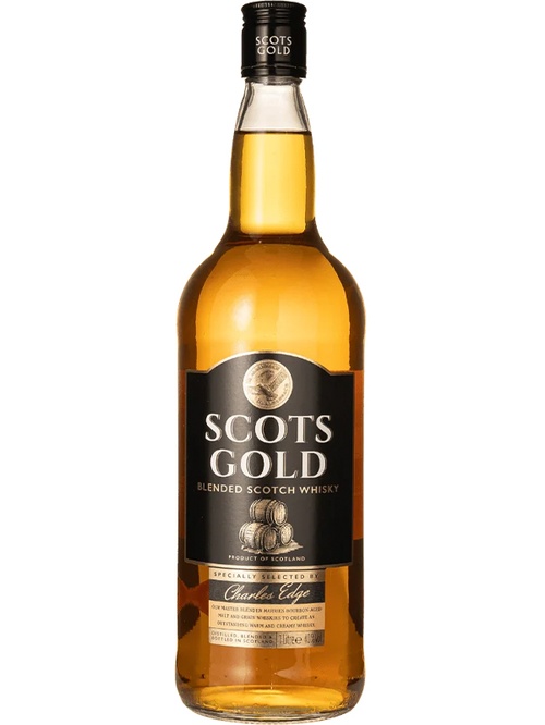 Віскі Блек Лейбл, Скотс Голд / Black Label, Scots Gold, 40%, 1л фото