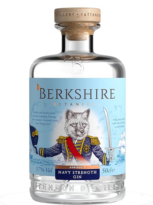 Джин Беркшир, Наві Стренгт / Berkshire, Navy Strength, 57%, 0.5л фото