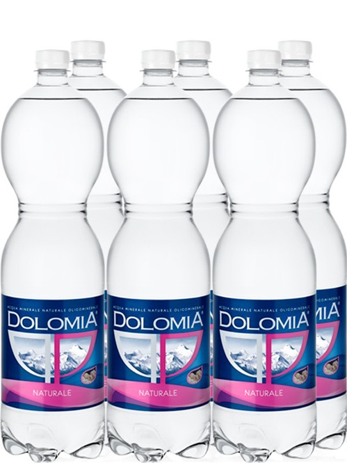 Набір мінеральної води Доломія, Класік Натурале / Dolomia, Classic Naturale, негазована, ПЕТ, 6*1.5л фото