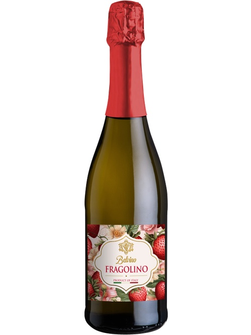 Игристое вино Фраголино, Белвино / Fragolino, Belvino, Provinco Italia, красное полусухое 0.75л Игристое вино Фраголино, Белвино / Fragolino, Belvino, Provinco Italia, красное полусухое 0.75л фото