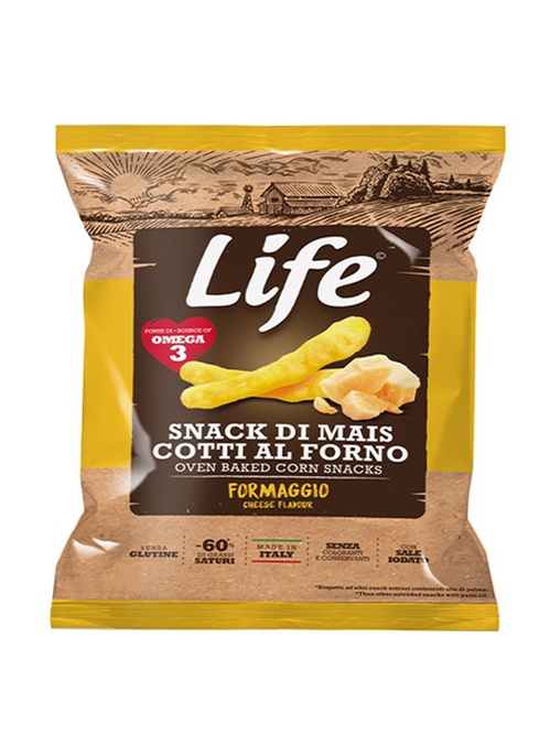 Снеки кукурузные со вкусом сыра, Life Snack, 20г Снеки кукурузные со вкусом сыра, Life Snack, 20г фото