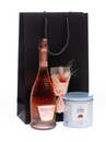 Набор Игристое вино Bosio Rose с трюфелями Chocmod и букетом из сухоцветов Photo 2 Набор Игристое вино Bosio Rose с трюфелями Chocmod и букетом из сухоцветов Photo 2